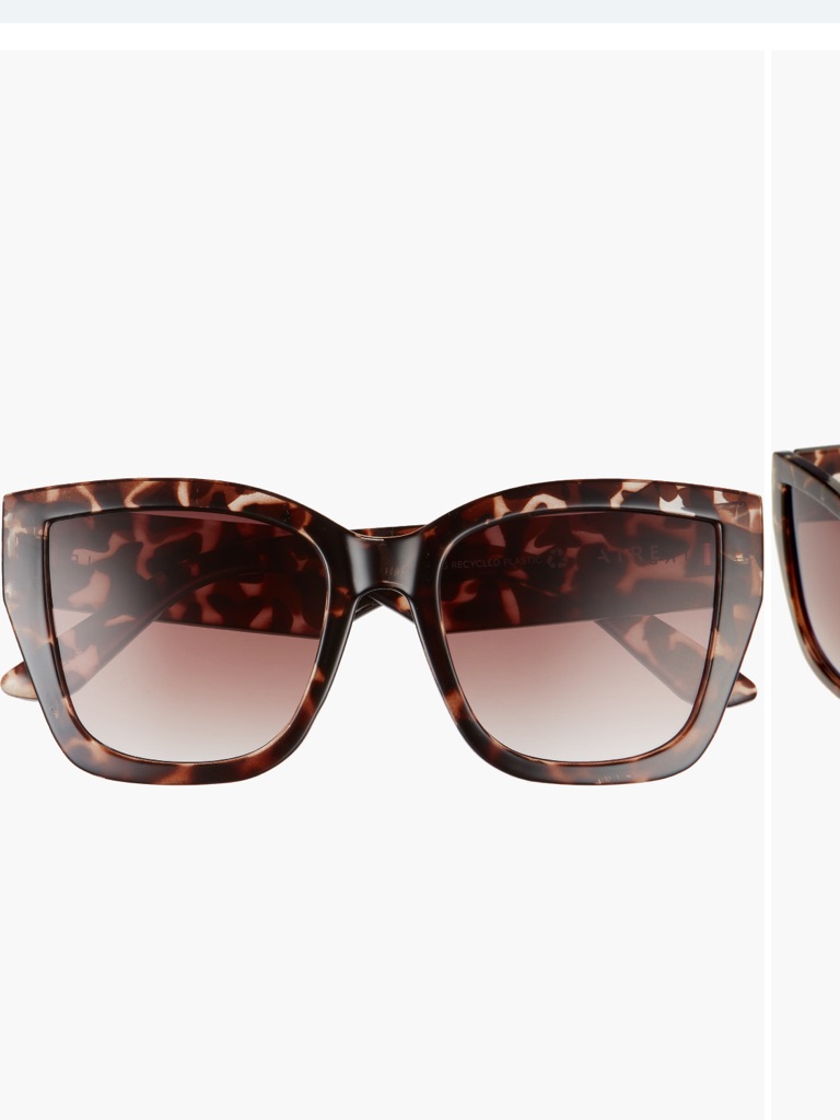 Aire Haedus 53mm Gradient Sunglasses Tortoiseshell Brown
